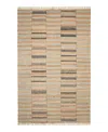 Dash & Albert By Annie Selke Dash Albert By Annie Selke Ravel Stripe Da1931 Area Rug, 9'0x12'0 In Blue