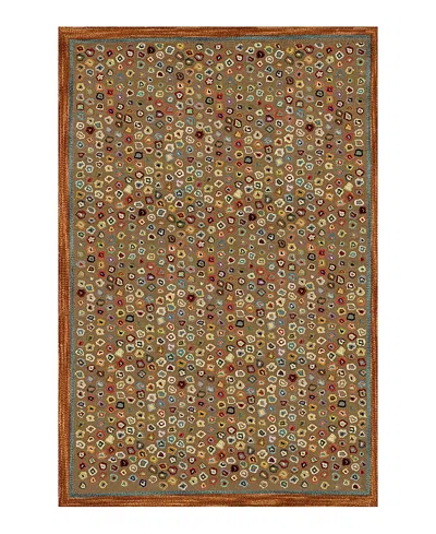 Dash & Albert By Annie Selke Dash Albert By Annie Selke Rda014 Cat's Paw Area Rug, 2'0x3'0 In Brown