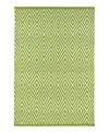 Dash & Albert By Annie Selke Dash Albert By Annie Selke Rdb100 Diamond Indoor/outdoor Area Rug, 2'6x12'0 In Green
