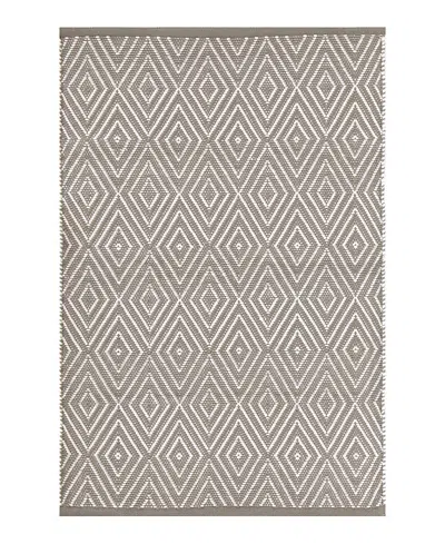 Dash & Albert By Annie Selke Dash Albert By Annie Selke Rdb255 Diamond Indoor/outdoor Area Rug, 5'0x8'0 In Brown