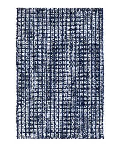 Dash & Albert By Annie Selke Dash Albert By Annie Selke Rdb326 Coco Indoor/outdoor Area Rug, 3'0x5'0 In Blue