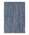 Dash & Albert By Annie Selke Dash Albert By Annie Selke Rdb326 Coco Indoor/outdoor Area Rug, 8'0x10'0 In Blue