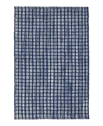 Dash & Albert By Annie Selke Dash Albert By Annie Selke Rdb326 Coco Indoor/outdoor Area Rug, 8'0x10'0 In Blue