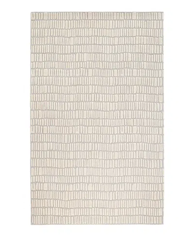 Dash & Albert By Annie Selke Dash Albert By Annie Selke Roark Wool Da1860 Runner, 2'6x8'0 In White