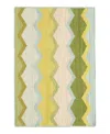 Dash & Albert By Annie Selke Dash Albert By Annie Selke Safety Net Wool Da1776 Area Rug, 10'0x14'0 In Green