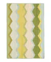 Dash & Albert By Annie Selke Dash Albert By Annie Selke Safety Net Wool Da1776 Area Rug, 5'0x8'0 In Green