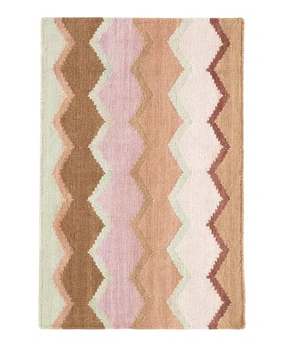 Dash & Albert By Annie Selke Dash Albert By Annie Selke Safety Net Wool Da1779 Area Rug, 10'0x14'0 In Multi