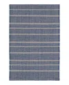 Dash & Albert By Annie Selke Dash Albert By Annie Selke Samson Indoor/outdoor Rdb322 Area Rug, 6'0x9'0 In Blue