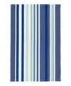 Dash & Albert By Annie Selke Dash Albert By Annie Selke Skyler Stripe Indoor/outdoor Da1360 Area Rug, 8'0x10'0 In Blue