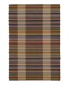 Dash & Albert By Annie Selke Dash Albert By Annie Selke Swedish Rag Indoor/outdoor Rdb223 Area Rug, 8'0x10'0 In Blue