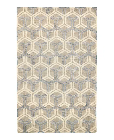 Dash & Albert By Annie Selke Dash Albert By Annie Selke Tala Da896 Area Rug, 8'0x10'0 In Blue