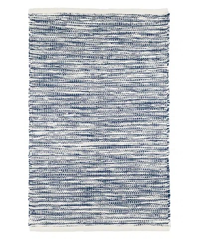 Dash & Albert By Annie Selke Dash Albert By Annie Selke Tideline Indoor/outdoor Da1027 Runner, 2'6x8'0 In Blue