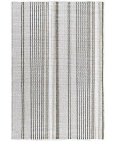 Dash And Albert Rugs By Annie Dash Albert Rugs By Annie Selke Gradation Ticking Indoor Outdoor Da169 Rug Collection In Gray