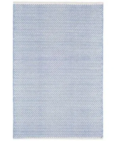 Dash And Albert Rugs By Annie Dash Albert Rugs By Annie Selke Herringbone Cotton Rda360 Rug Collection In Blue