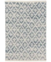 Dash And Albert Rugs By Annie Dash Albert Rugs By Annie Selke Melange Diamond Cotton Da887 Rug Collection In Blue