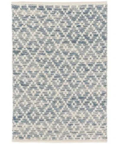 Dash And Albert Rugs By Annie Dash Albert Rugs By Annie Selke Melange Diamond Cotton Da887 Rug Collection In Blue