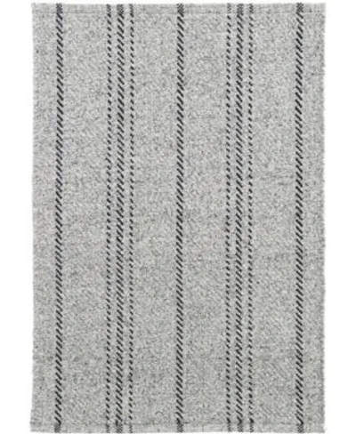 DASH AND ALBERT RUGS BY ANNIE DASH ALBERT RUGS BY ANNIE SELKE MELANGE STRIPE INDOOR OUTDOOR DA1028 RUG COLLECTION