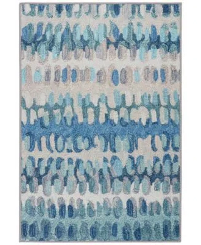 Dash And Albert Rugs By Annie Dash Albert Rugs By Annie Selke Paint Chip Machine Washable Da2047 Rug Collection In Blue