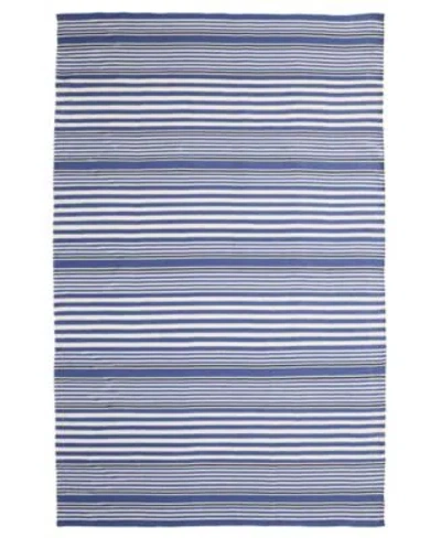 Dash And Albert Rugs By Annie Dash Albert Rugs By Annie Selke Rugby Stripe Indoor Outdoor Rdb176 Rug Collection In Blue