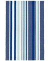Dash And Albert Rugs By Annie Dash Albert Rugs By Annie Selke Skyler Stripe Indoor Outdoor Da1360 Rug Collection In Blue