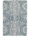 Dash And Albert Rugs By Annie Dash Albert Rugs By Annie Selke Temple Wool Da503 Rug Collection In Blue