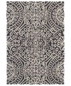 Dash And Albert Rugs By Annie Dash Albert Rugs By Annie Selke Temple Wool Da957 Rug Collection In Black