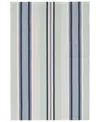 Dash And Albert Rugs By Annie Selke Barbados Stripe Da1024 9'x12' Area Rug In Blue