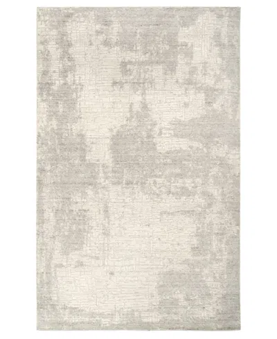 Dash And Albert Rugs By Annie Selke Bennett Da2315 8'x10' Area Rug In Gray