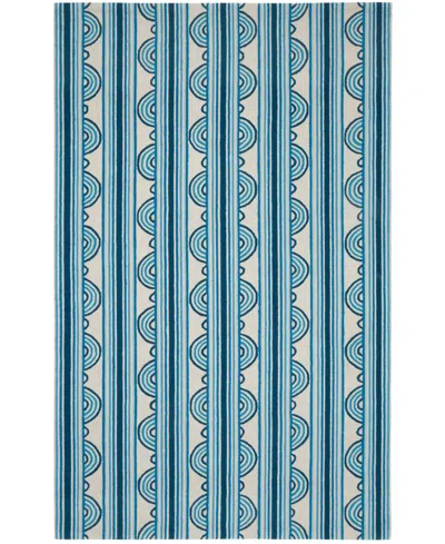Dash And Albert Rugs By Annie Selke Button Da1985 9'x12' Area Rug In Blue