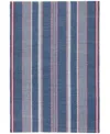 Dash And Albert Rugs By Annie Selke Camden Stripe Da1957 8'x10' Area Rug In Blue