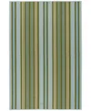 Dash And Albert Rugs By Annie Selke Caravan Stripe Machine Washable Da2034 2'x3' Area Rug In Multi