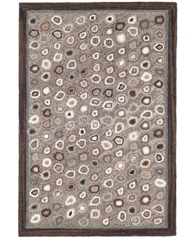 Dash And Albert Rugs By Annie Selke Cat's Paw Rda288 8'x10' Area Rug In Gray