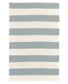 Dash And Albert Rugs By Annie Selke Catamaran Stripe Indoor/outdoor Rdb197 6'x9' Area Rug In Multi