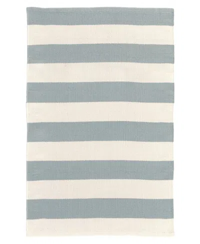 Dash And Albert Rugs By Annie Selke Catamaran Stripe Indoor/outdoor Rdb197 6'x9' Area Rug In Multi