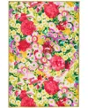Dash And Albert Rugs By Annie Selke Chamomile Cluster Machine Washable Da2166 8'x10' Area Rug In Multi