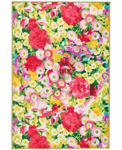 Dash And Albert Rugs By Annie Selke Chamomile Cluster Machine Washable Da2166 8'x10' Area Rug In Multi