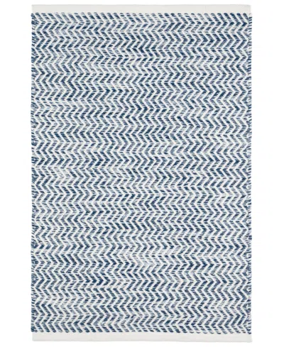 Dash And Albert Rugs By Annie Selke Coastal Indoor/outdoor Da1336 2'6''x8' Runner Area Rug In Blue