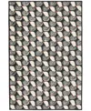 Dash And Albert Rugs By Annie Selke Cockadoodledoo Machine Washable Da2169 5'x8' Area Rug In Multi