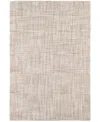 Dash And Albert Rugs By Annie Selke Crosshatch Da1004 9'x12' Area Rug In White