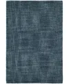Dash And Albert Rugs By Annie Selke Crosshatch Da1005 2'6''x8' Runner Area Rug In Blue