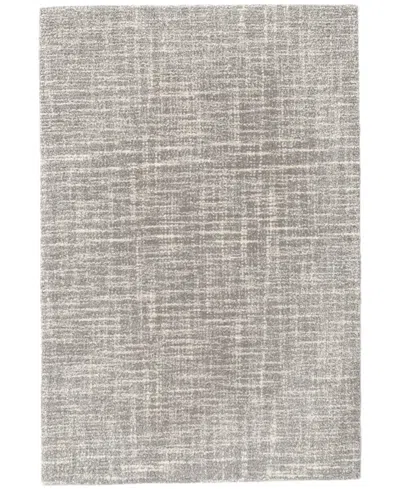 Dash And Albert Rugs By Annie Selke Crosshatch Da65 4'x6' Area Rug In Gray