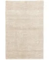Dash And Albert Rugs By Annie Selke Cut Stripe Rda243 2'x3' Area Rug In White