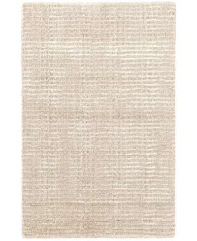 Dash And Albert Rugs By Annie Selke Cut Stripe Rda243 2'x3' Area Rug In White