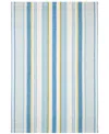 Dash And Albert Rugs By Annie Selke Daphne Stripe Da2018 8'x10' Area Rug In Blue