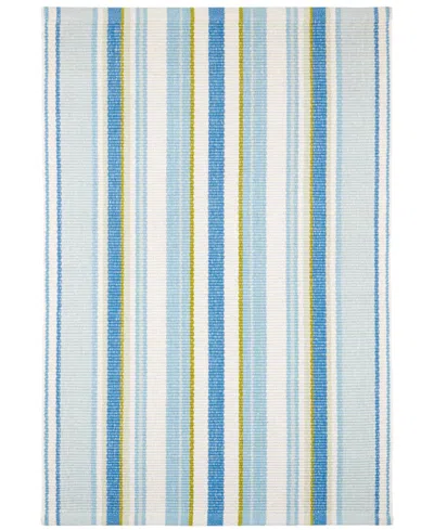 Dash And Albert Rugs By Annie Selke Daphne Stripe Da2018 8'x10' Area Rug In Blue