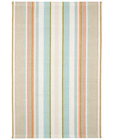 Dash And Albert Rugs By Annie Selke Daphne Stripe Da2019 2'6''x8' Runner Area Rug In Gray