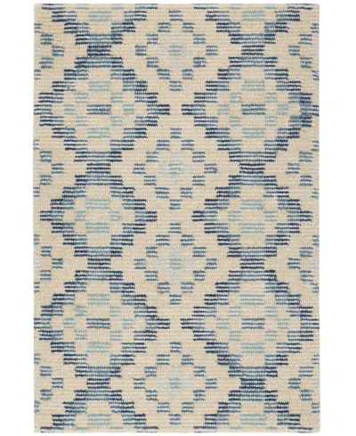 Dash And Albert Rugs By Annie Selke Diamond Cove Da1940 3'x5' Area Rug In Blue