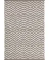 Dash And Albert Rugs By Annie Selke Diamond Indoor/outdoor Rdb255 5'x8' Area Rug In Brown