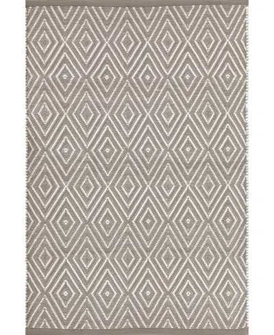 Dash And Albert Rugs By Annie Selke Diamond Indoor/outdoor Rdb255 5'x8' Area Rug In Brown
