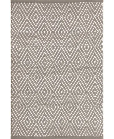 Dash And Albert Rugs By Annie Selke Diamond Indoor/outdoor Rdb255 9'x12' Area Rug In Brown